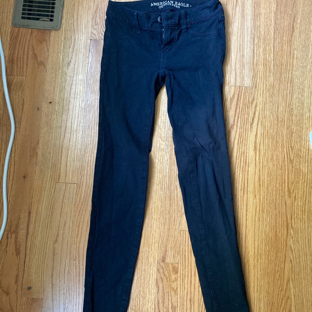 American Eagle Black Jeggings